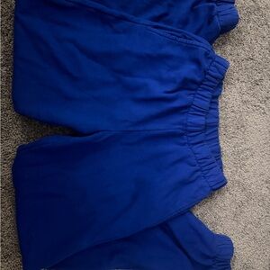 Brandy Melville Blue Track Pants